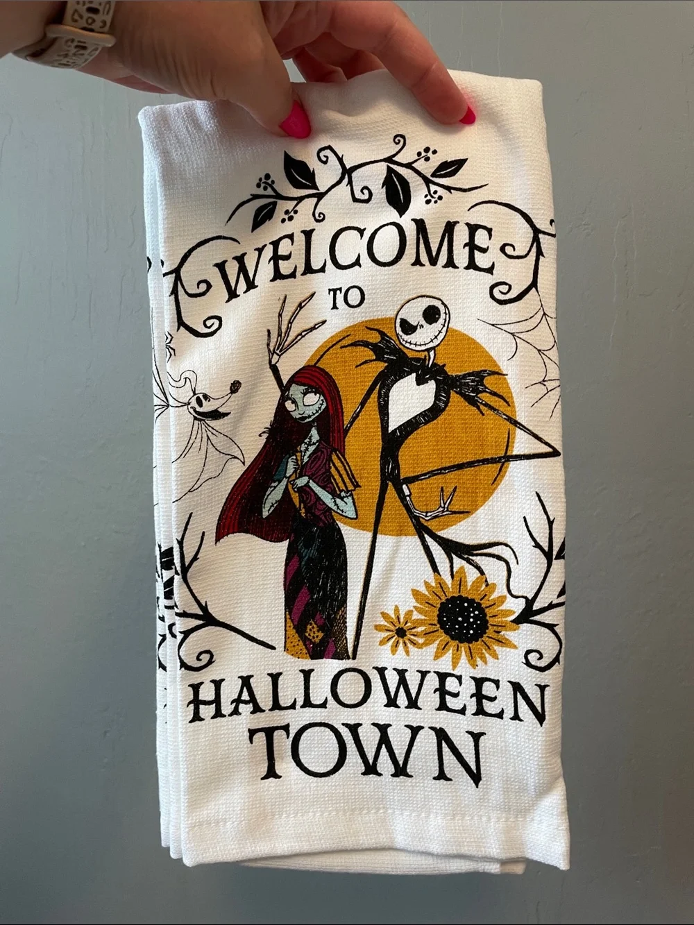 Disney's The Nightmare Before Christmas Kitchen Towels & Hot Pads Set - NWT